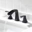 Robinet de salle de bain à 2 poignées avec drain Doris-45127779