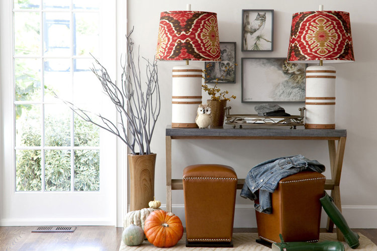 fall entryway