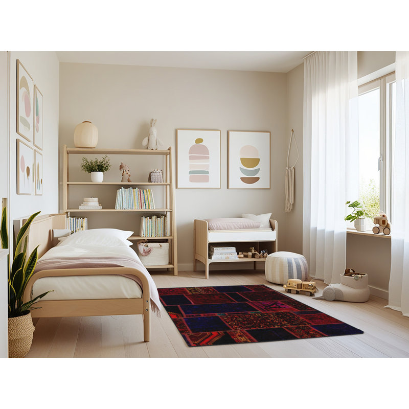 Tapis abstrait moderne 2007, Rectangle 4 pi x 6 pi