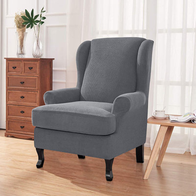 T-Cushion Wingback Slipcover