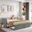 Upholstered Daybed with Pop Up Trundle Amala-2133699410