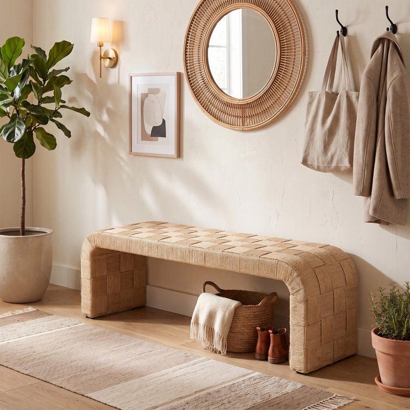 Banc tissé Chelko