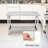 Stainless Steel Table, 48 x 24 Inches Metal Prep & Work Table with Adjustable Undershelf