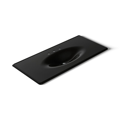 Plateau de meuble-lavabo simple 50 po Iron Impressions®