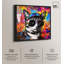 Élégant motif de graffiti sur toile, art graffiti par Art Remedy-107837245-107837243
