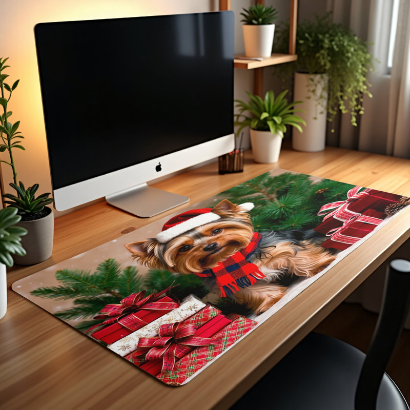 Polyester Desk Pad, 14.4x12.1