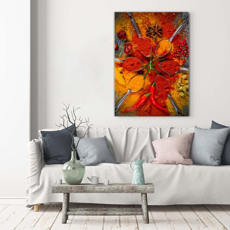 Spices - Wrapped Canvas Print