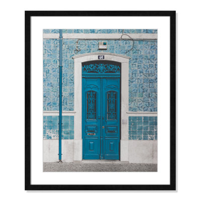 Blue Door of Caldas de Rainha Print