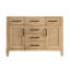 Base de meuble-lavabo simple 47,2 po Solana en sapin vieilli