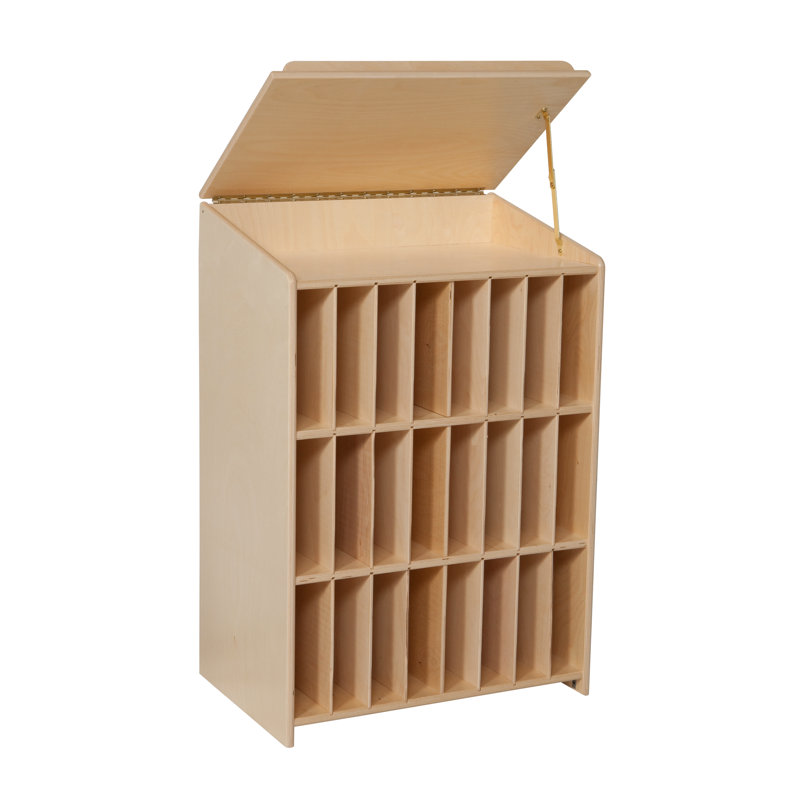 Sign In Center 24 Compartment Book Display