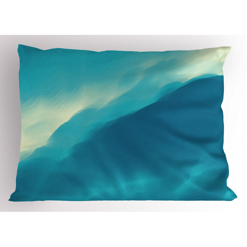 Polyester Abstract Sham Set, King