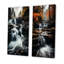 «Waterfall Dancing Cascades», 2 pièces sur toile-1183880890-1183880882
