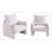 Modern Chenille Accent Chair