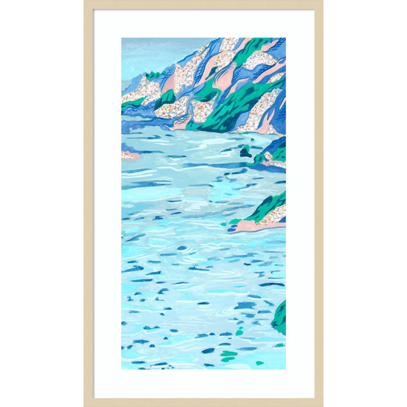 «Ideal Holiday I» par Melissa Wang, reproduction d'art murale en bois, H 41 po x l 24 po
