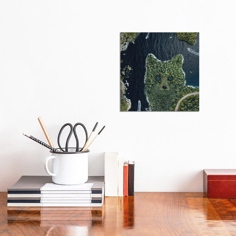 Fox Point From Above by David Loblaw - Wrapped Canvas Print, 30.48 cm H x 30.48 cm W