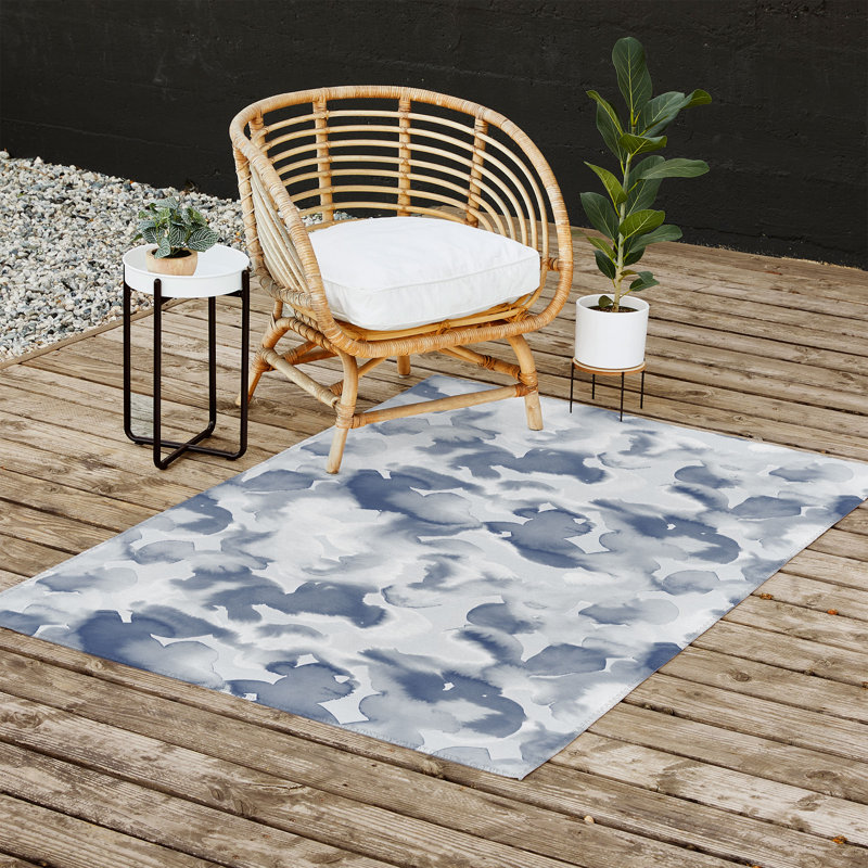Abstract Rug, Rectangle 4' x 6'