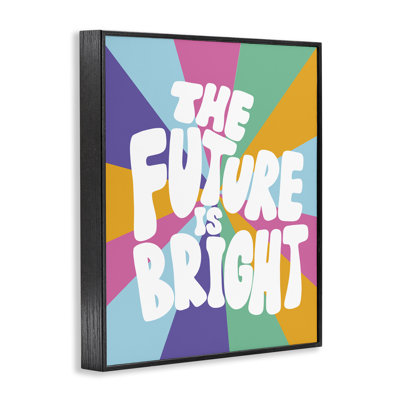 «Retro Futur Is Bright», art de la giclée encadrée par Taylor Shannon Designs