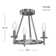 Sapello Plug & Play 3-Light Semi Flush Mount in Transitional and Modern Style-11.35 Inches Tall and 13 Inches Wide
