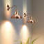 Hocker 1-Light Dimmable Armed Wall Sconce – Modern Industrial Style by Williston Forge-62211714-28083444