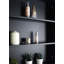 Oval Black Metal Framed Wall Mount Bathroom Medicine Cabinet With Mirror-1302385932