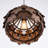 Adjustable Heigt 1-Light Autumn Foliage Pendant