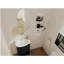 Meuble-lavabo autoportant de 23 po avec lavabo et support de rangement, portes à fermeture douce-343929037