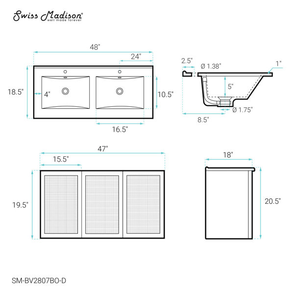 Dimensions du produit