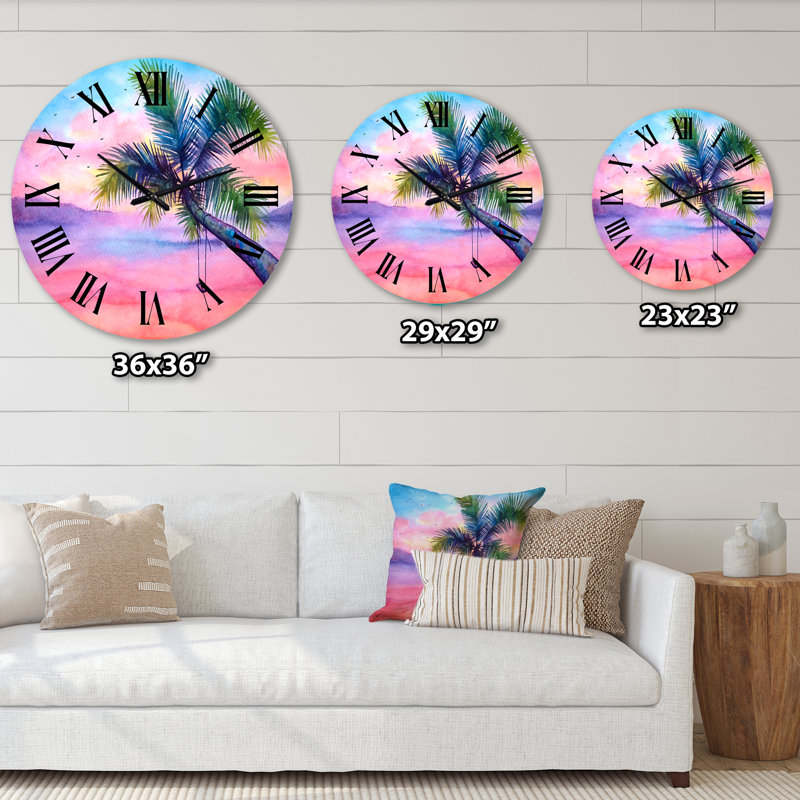 Horloge murale nautique et côtière, Grand