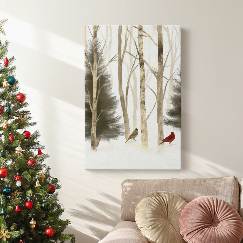 Art des Fêtes de Noël - Toile tendue avec châssis CCDI, H 60 po x l 40 po