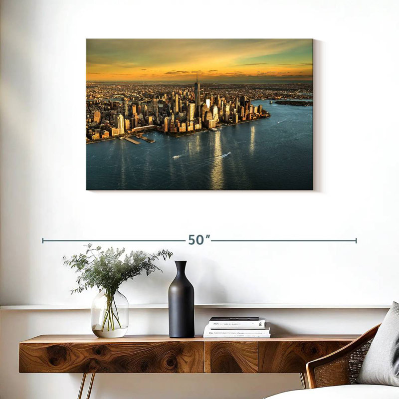 Horizon doré de Sirci Manhattan, H 24 po x l 36 po