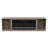 Three-Piece Electric Fireplace Console with Two Attachable Side Cabinets 
