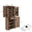 Aaleah 72'' Kitchen Pantry with Classified Pantry Door, Storage Cabinet with Organizer, Drawer,Adjustable Shelves-1600064339
