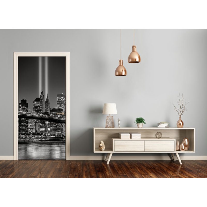 Manhattan New York, USA Door Decal