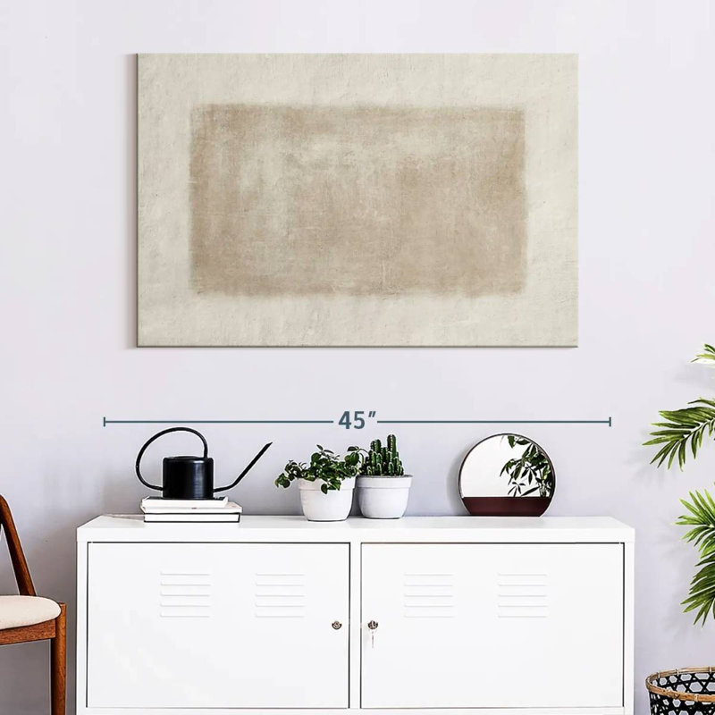 Centered Block, 26" H x 39" W
