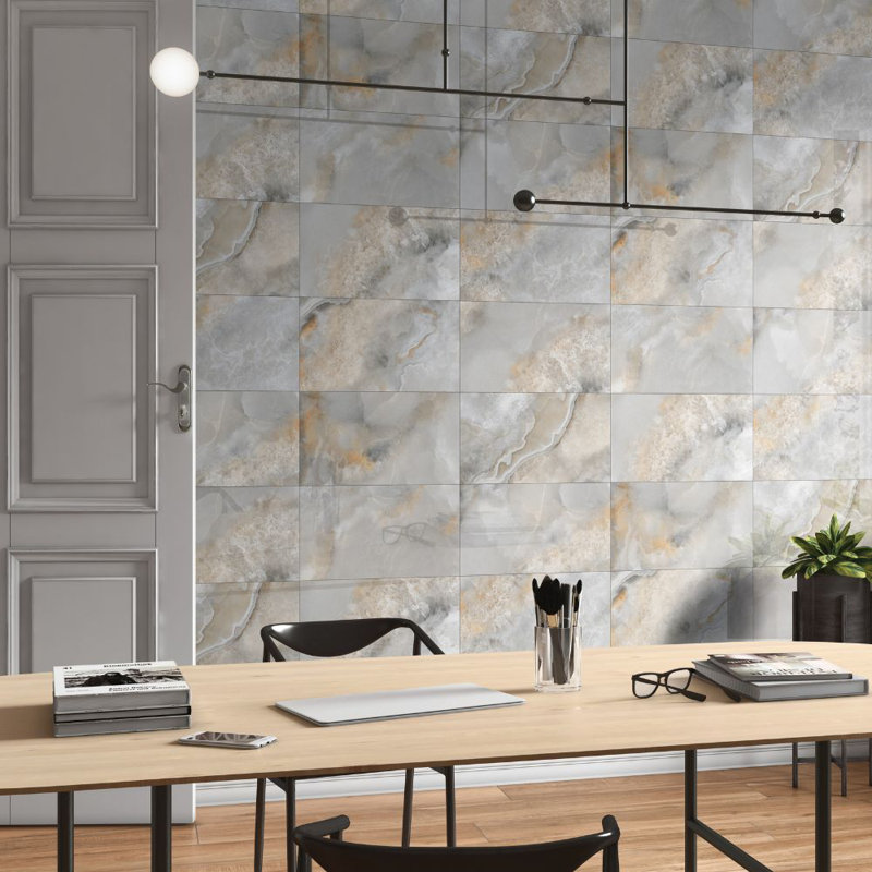 Starlight Ember 12" x 24" Polished Porcelain Wall & Floor Tile