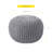 Cotton Round Pouf Foot Stool Ottoman -111721927