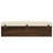 Storage Bench 43.3" Cream Solid Wood Fir
