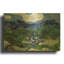 «The Olive Trees» par Vincent Van Gogh, art mural en métal doré, 24 po x 16 po-759701569