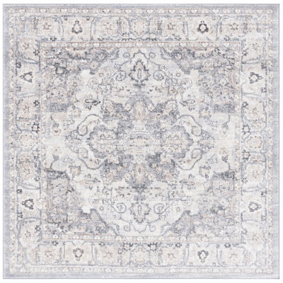 Tapis gris / ivoire Hka
