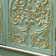 Saliye 32" Wide Vintage Green Wood Accent Cabinet,Resin,Gold-Accented Sage with Handcrafted 2 Doors