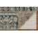 Tapis bleu Leeson