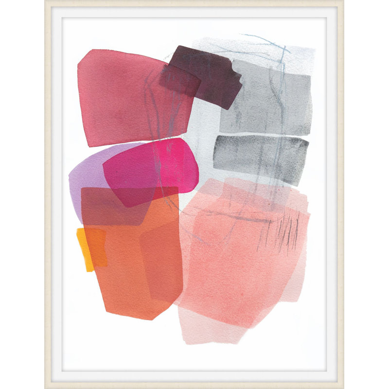 Moments In New York 2 Framed Watercolour Painting Print, 38" H x 30" W