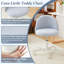 Petit fauteuil de bureau ergonomique en molleton Modern Teddy-493346642