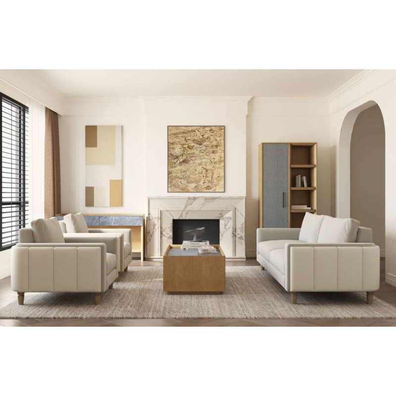 Loft 60'' W Marble Console Table