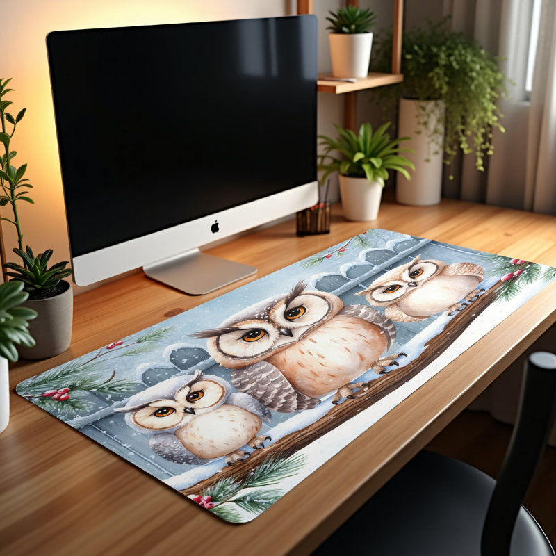 Polyester Desk Pad, 31.5x15.5
