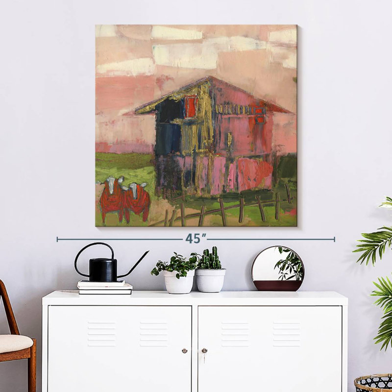 Lilie Buckingham Barn, 33" H x 33" W