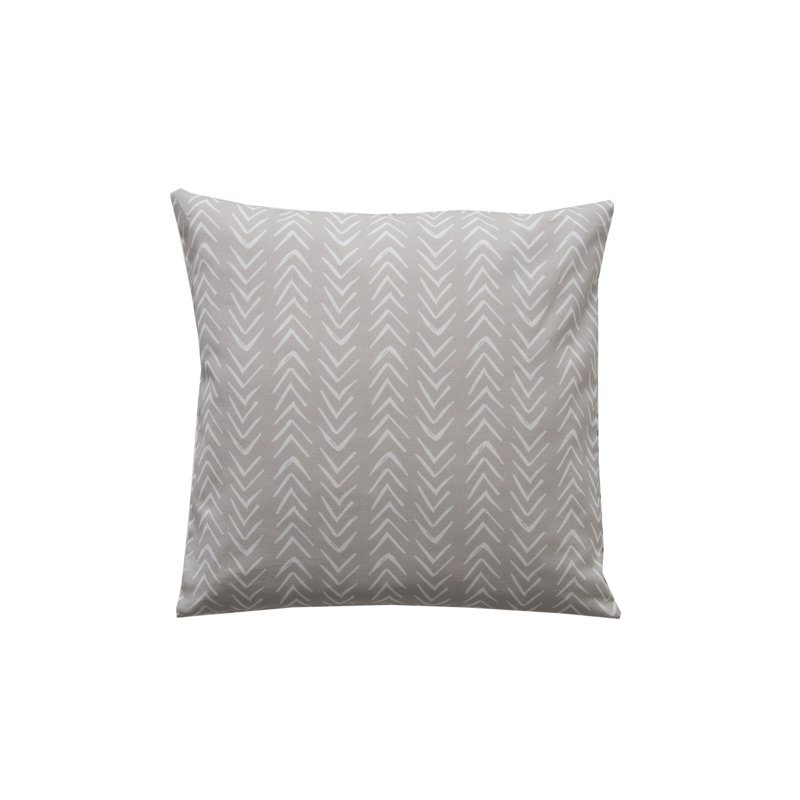 Marius Geometric Square Cushion Cover, Sand