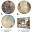 Lesage - City Paris, ensemble d'art mural-107188311-107188321