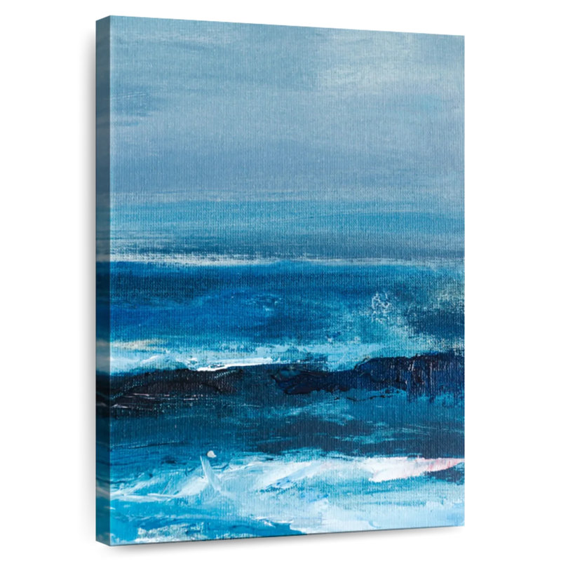 Avery Inverted Horizon Abstract, 51" H x 34" W