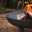 Round Metal Wood Burning Smokeless Fire Pit